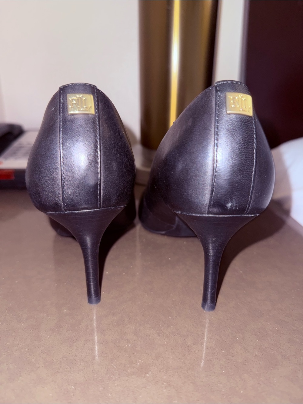 RL Lanette Leather Pump - Picture 2 of 4
